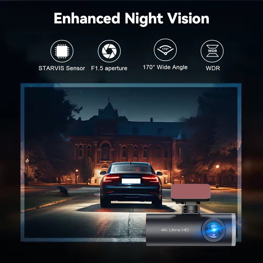 Car DVR Recorder Dash Cam Full HD Night Vision WiFi UK - Dash Video Cameras | Buy Online in UK