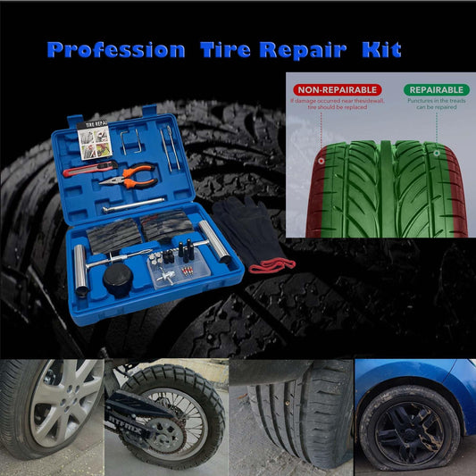 Portable Car Tire Repair Kit - Tire Repair Kits | Buy Online in UK