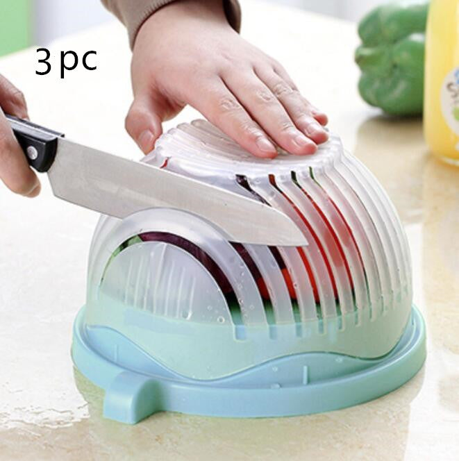 Creative Salad Cutter – Quick Fruit & Vegetable Slicer for Fast Healthy Meal Prep - Kitchen Slicers | Buy Online in UK