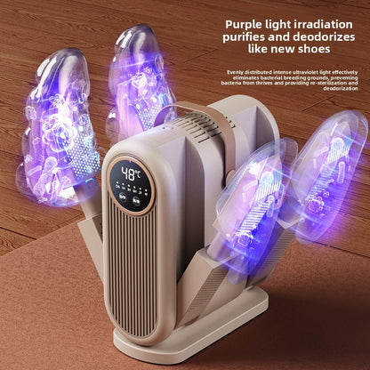 Smart Four-Foot Timed Household Shoe Dryer