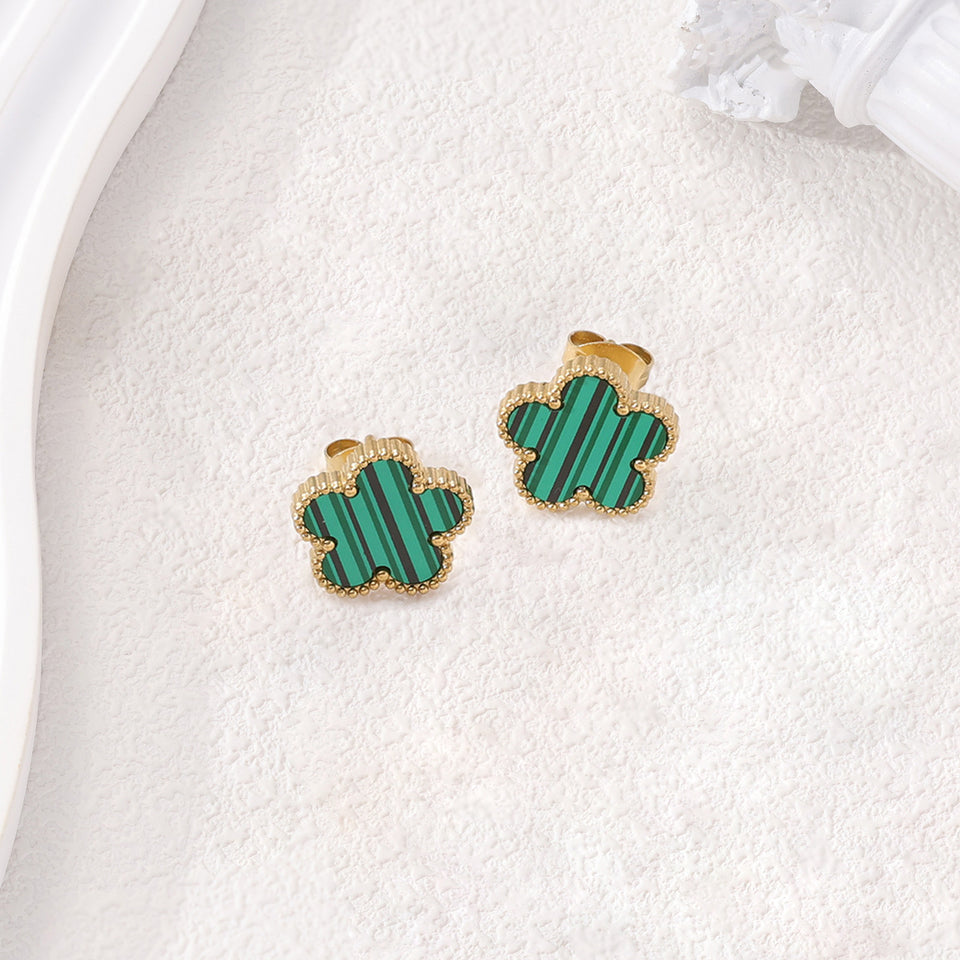 Clover Five-Petal Bracelet Jewelry – Lucky Flower Charm Bracelet for Women