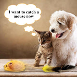 Interactive Cat Toys Mouse With LED Lights ForIndoor - Uncategorized | Buy Online in UK