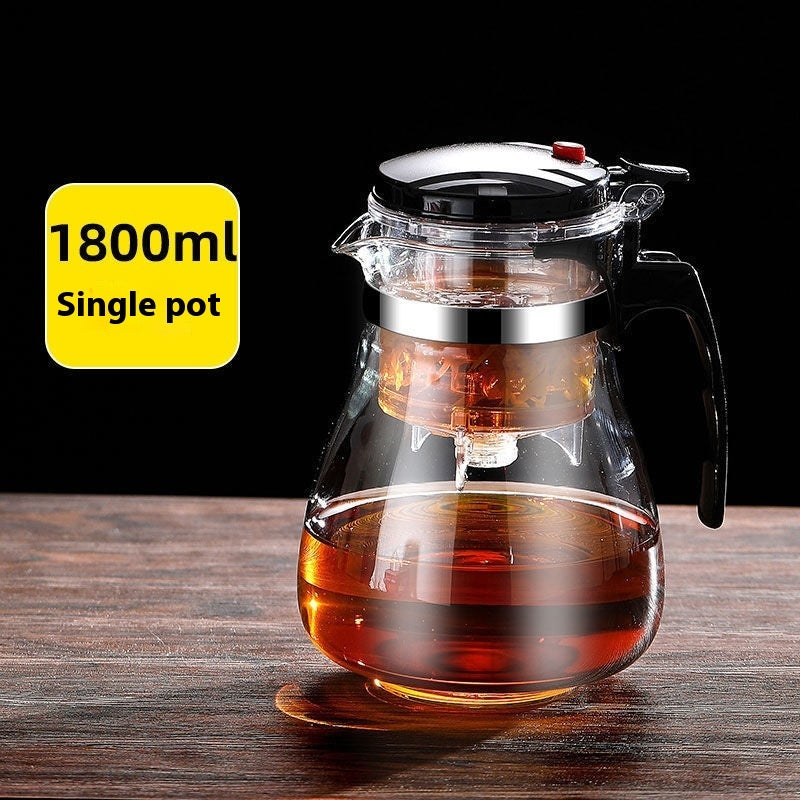 High Temperature Resistant Elegant Household One-click Filtering Tea Cup - Teapots | Buy Online in UK