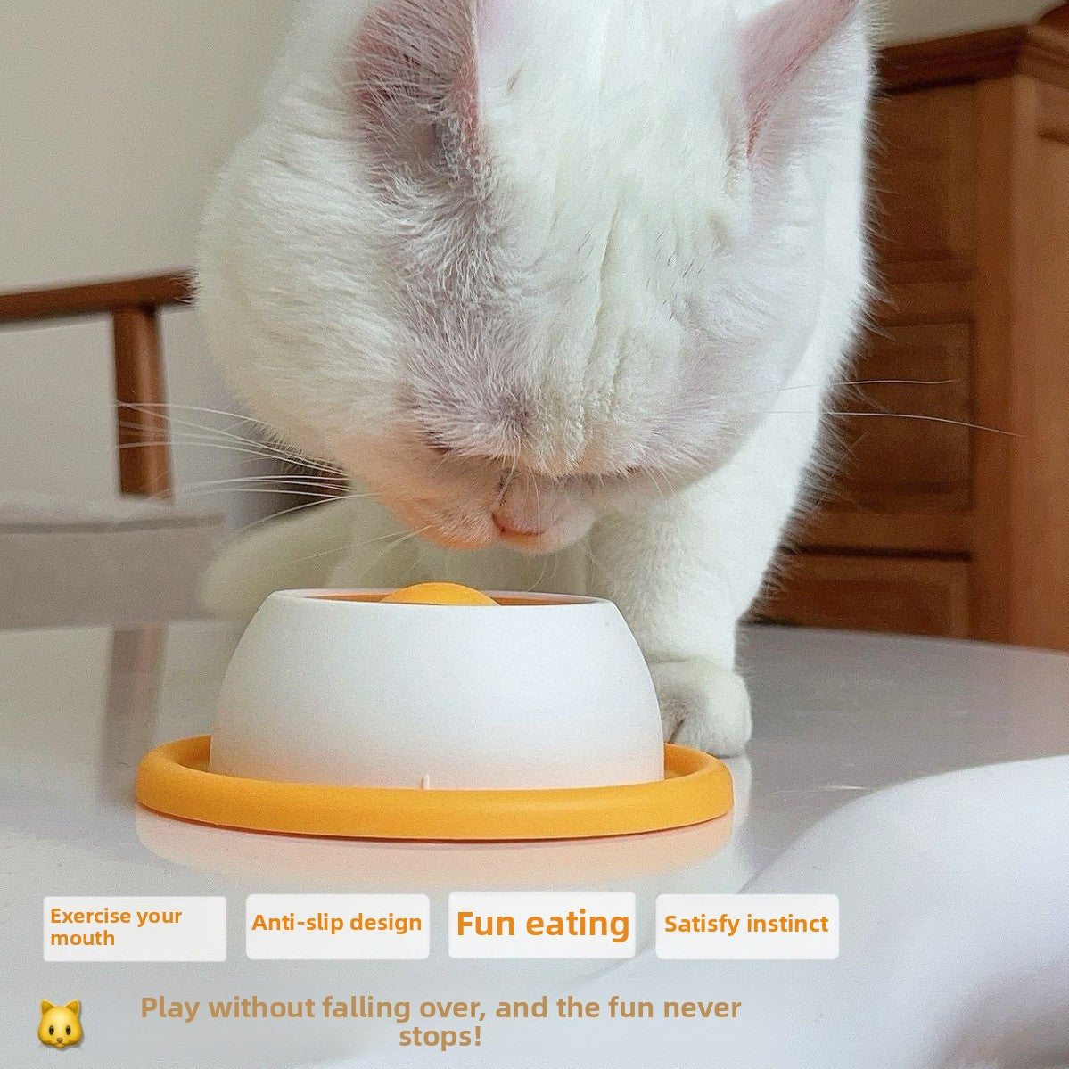 Interactive Slow Feeder Pet Toy for Dogs & Cats – Puzzle Food Dispenser IQ Training Toy | UK Stock - Slow Feeder Bowls | Buy Online in UK