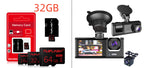 HD 1080P Three-Record Driving Recorder – Front, Rear & Inside Car Camera - Dash Video Cameras | Buy Online in UK