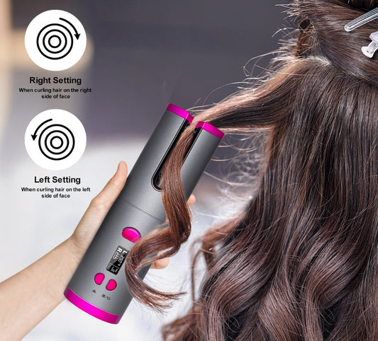 USB Wireless Curling Iron – Multifunctional Charging Curler for Effortless Curls - Curling Irons | Buy Online in UK