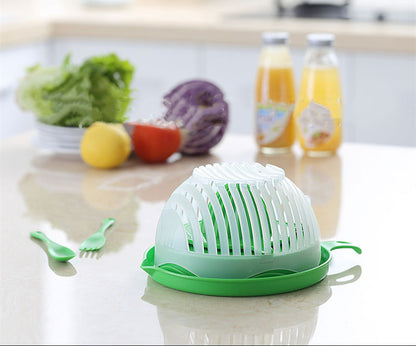 Creative Salad Cutter – Quick Fruit & Vegetable Slicer for Fast Healthy Meal Prep - Kitchen Slicers | Buy Online in UK