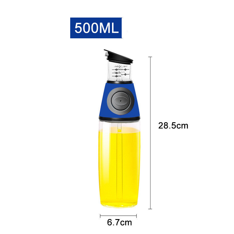 500ml Measurable Glass Oil Bottle - Oil Dispensers | Buy Online in UK