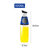 500ml Measurable Glass Oil Bottle - Oil Dispensers | Buy Online in UK