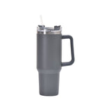 40oz Stainless Steel Insulated Tumbler with Straw – Bingba Leak‑Proof Travel Cup - Tumblers | Buy Online in UK