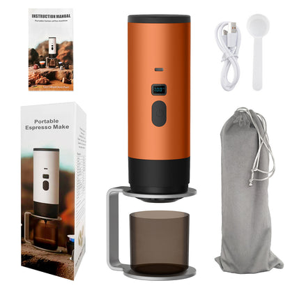 Buy Wireless Portable Espresso Machine for Car & Travel – Electric Capsule Coffee Maker in UK - High Quality Espresso Machines
