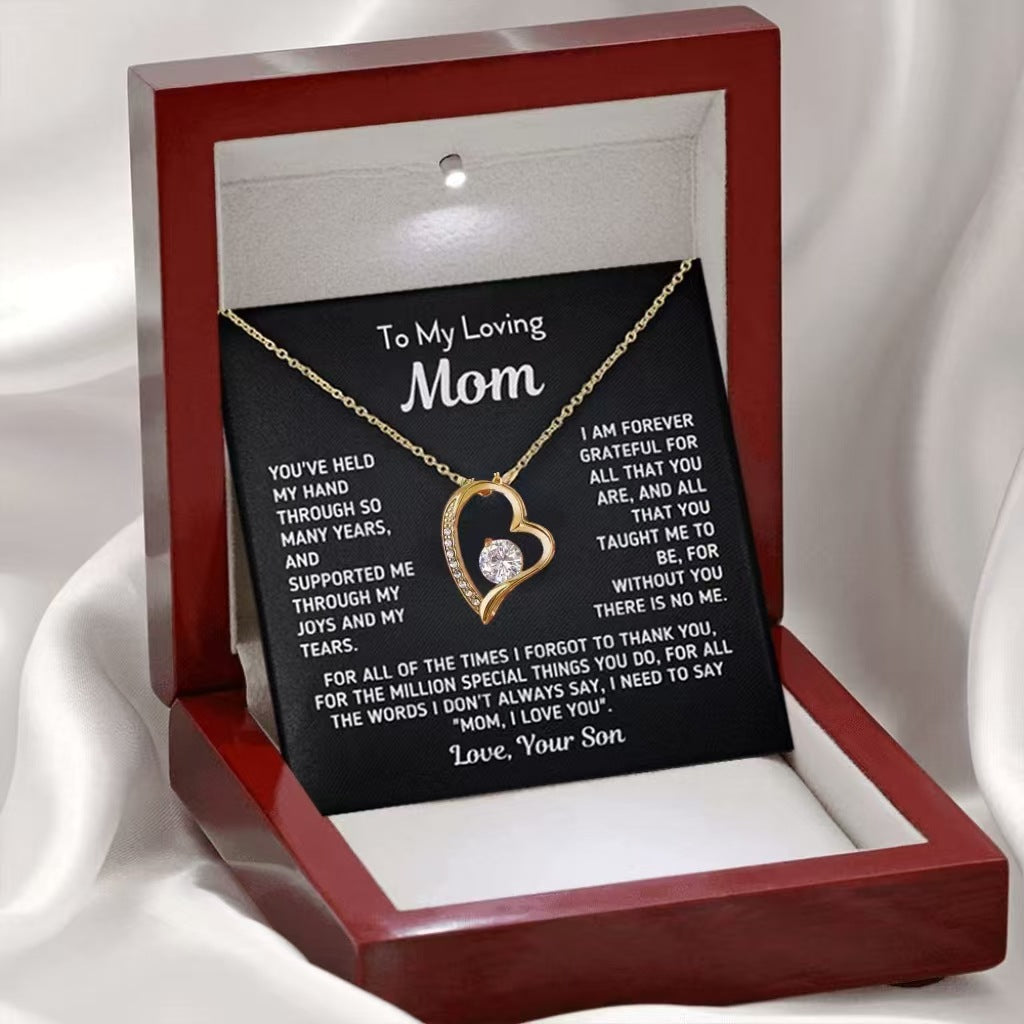 Fashionable Rhinestone Pendant Necklace for Women UK product image
