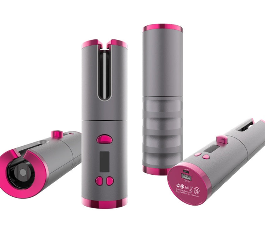 USB Wireless Curling Iron – Multifunctional Charging Curler for Effortless Curls - Curling Irons | Buy Online in UK
