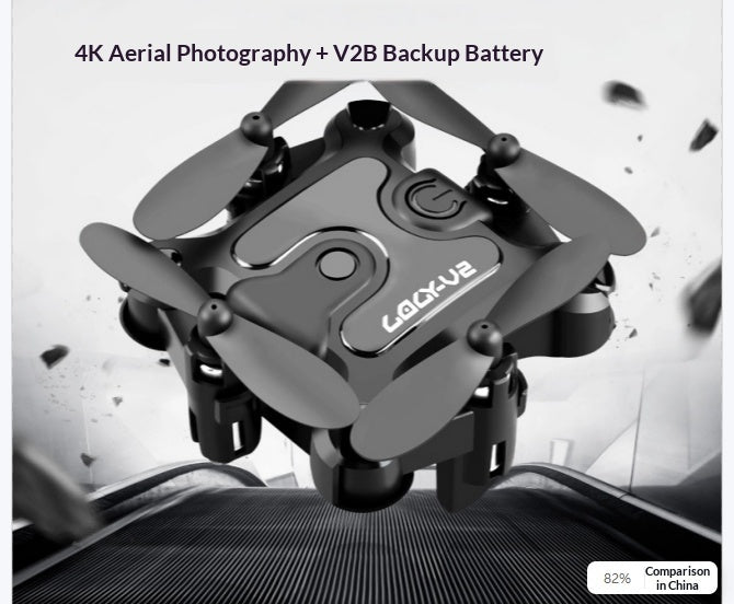 Mini Folding Drone - Compact, Lightweight, and Portable Drone - Drones | Buy Online in UK