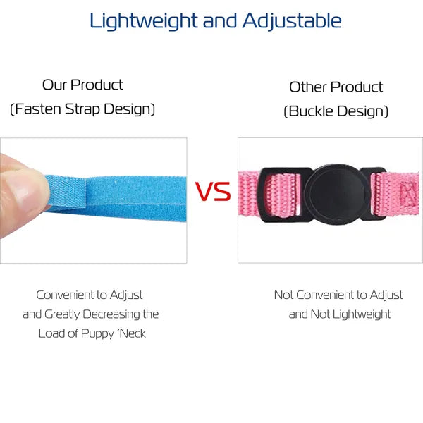 12 Colors Whelping Puppy ID Collars Adjustable Double-Sided Pet ID Bands - Uncategorized | Buy Online in UK