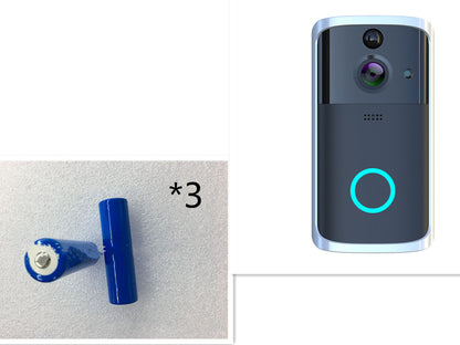 WiFi Video Doorbell Camera with HD Video & Smart Features – Easy Setup - Surveillance Cameras | Buy Online in UK