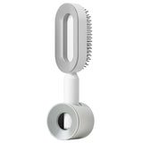Self-Cleaning Hair Brush for Women – One-Key Cleaning, Anti-Static Hair Loss Comb - Hair Combs | Buy Online in UK