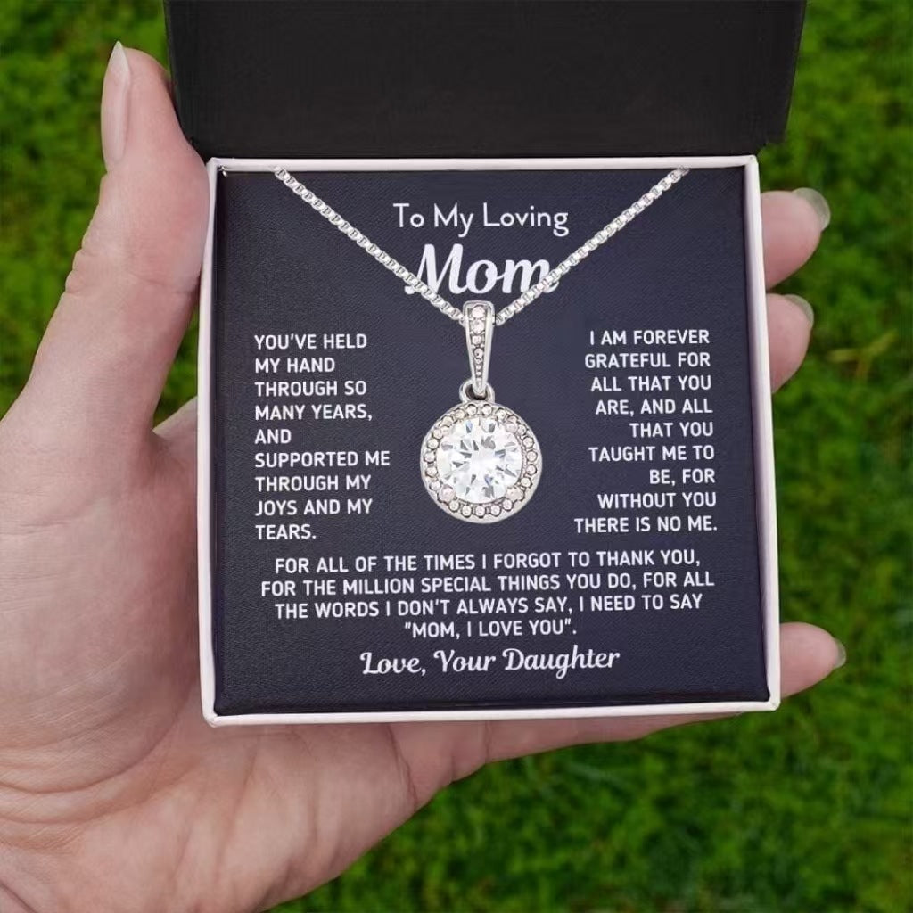 Fashionable Rhinestone Pendant Necklace for Women UK product image