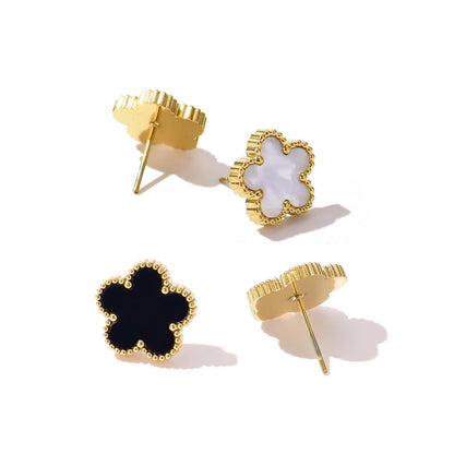 Clover Five-Petal Bracelet Jewelry – Lucky Flower Charm Bracelet for Women