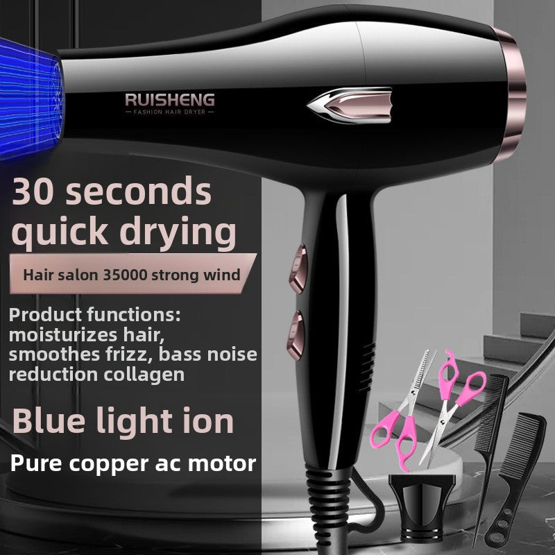 High-Power Household Hair Dryer | Fast Dry Professional Blow Dryer UK - Hair Dryers | Buy Online in UK