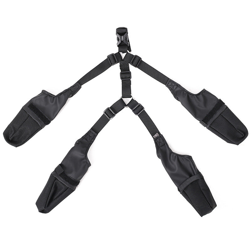 Waterproof Dog Shoes Adjustable Dog Boots Pet Breathable Shoes For Outdoor Walking Soft French Dog Shoes Pets Paws Protector Pet Products