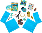 Monster High Self-Scare Secrets Cleo De Nile Doll and Accessories Set with 13 Realistic Surprises like Pottery Set and Makeup, JMG74