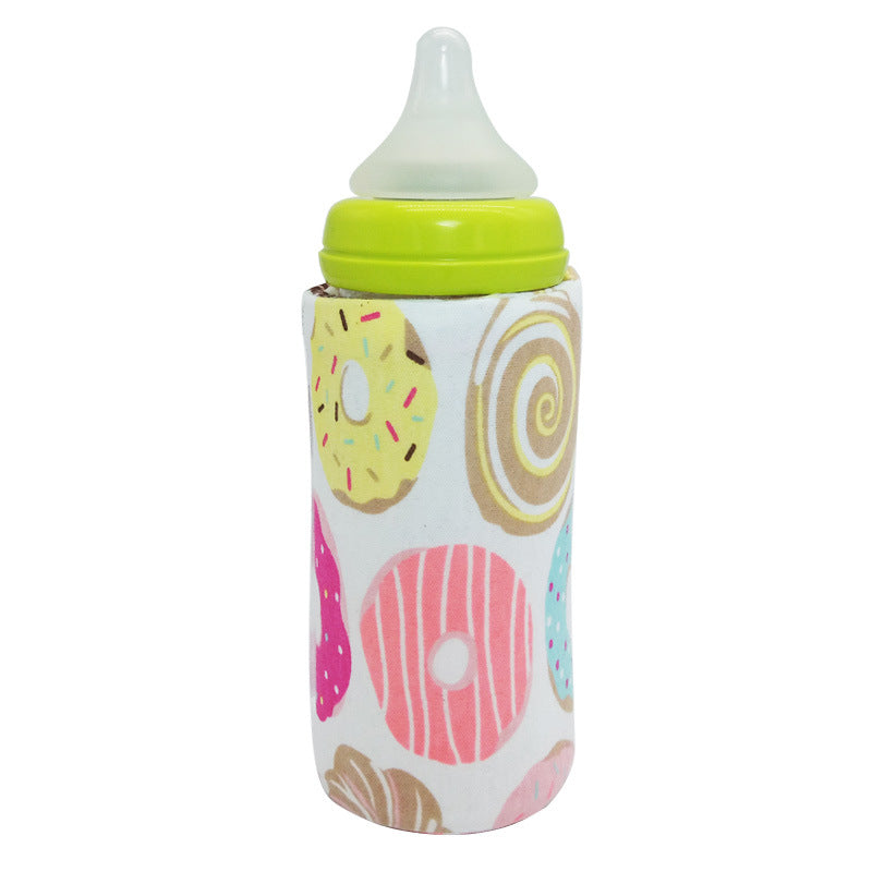 USB Baby Bottle Warmer – Portable Milk & Water Heater with Insulated Travel Stroller Bag - Portable Bottle Warmers | Buy Online in UK