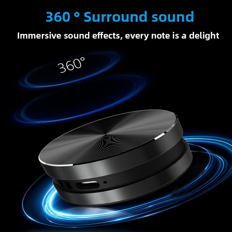 Metal vibrating sound device with suction cup