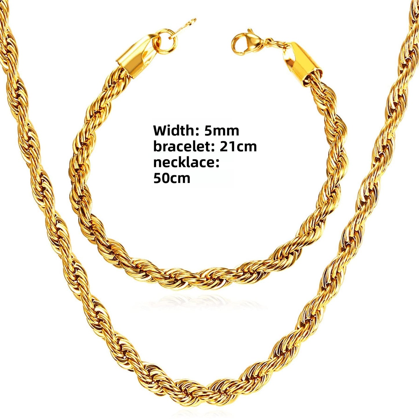 Stainless Steel Jewelry for Women & Men – Durable