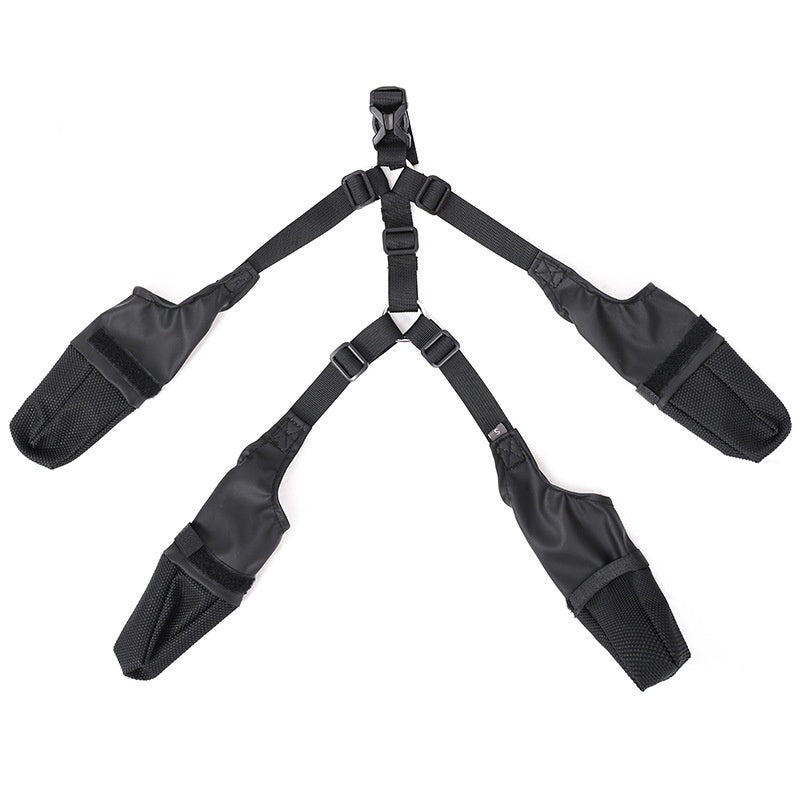 Waterproof Dog Shoes Adjustable Dog Boots Pet Breathable Shoes For Outdoor Walking Soft French Dog Shoes Pets Paws Protector Pet Products