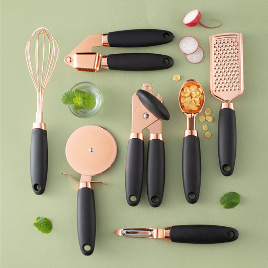 Copper‑Plated Kitchen Peeler Set – Premium Stainless Steel Vegetable & Fruit Peeler Gadget - Food Peelers | Buy Online in UK