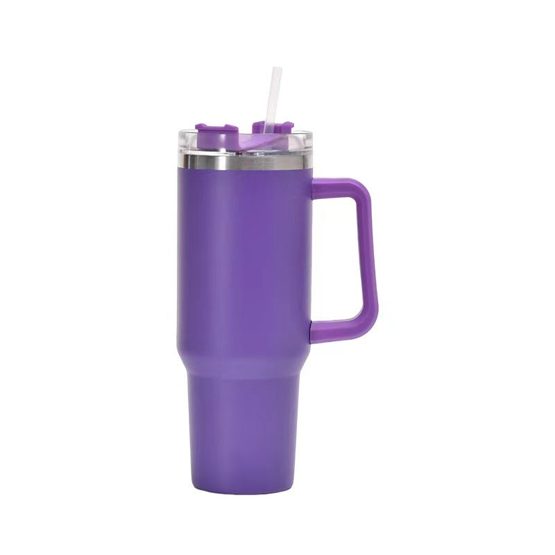 40oz Stainless Steel Insulated Tumbler with Straw – Bingba Leak‑Proof Travel Cup - Tumblers | Buy Online in UK