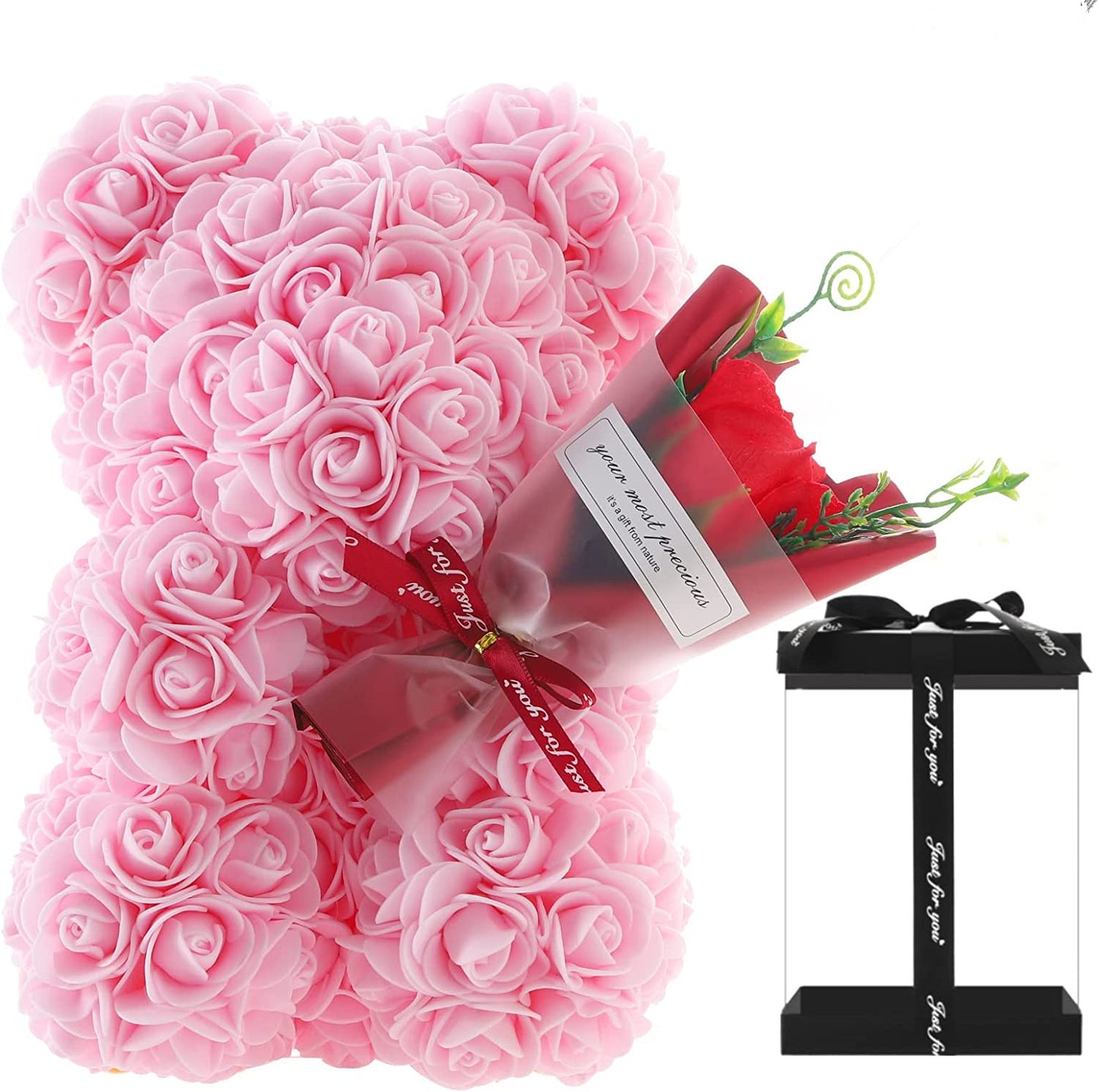 Preserved roses, rose bear flowers - Power Adapters & Chargers | Buy Online in UK