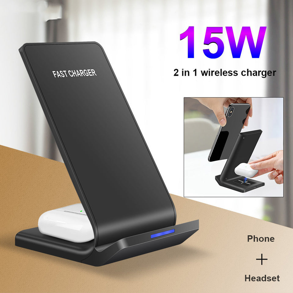 Wireless smart vertical mobile phone charger fast charge suitable for mobile phones - Buy Online at RONGORA LTD