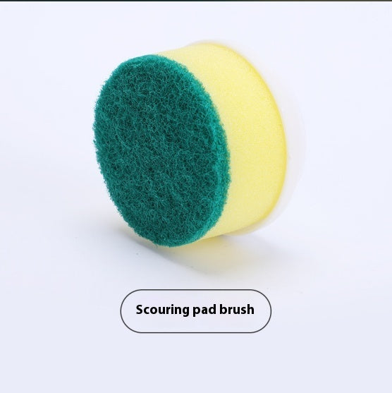 4‑in‑1 Electric Spinning Cleaning Brush – Cordless Handheld Scrubber for Home & Kitchen Cleaning - Scrub Brushes | Buy Online in UK