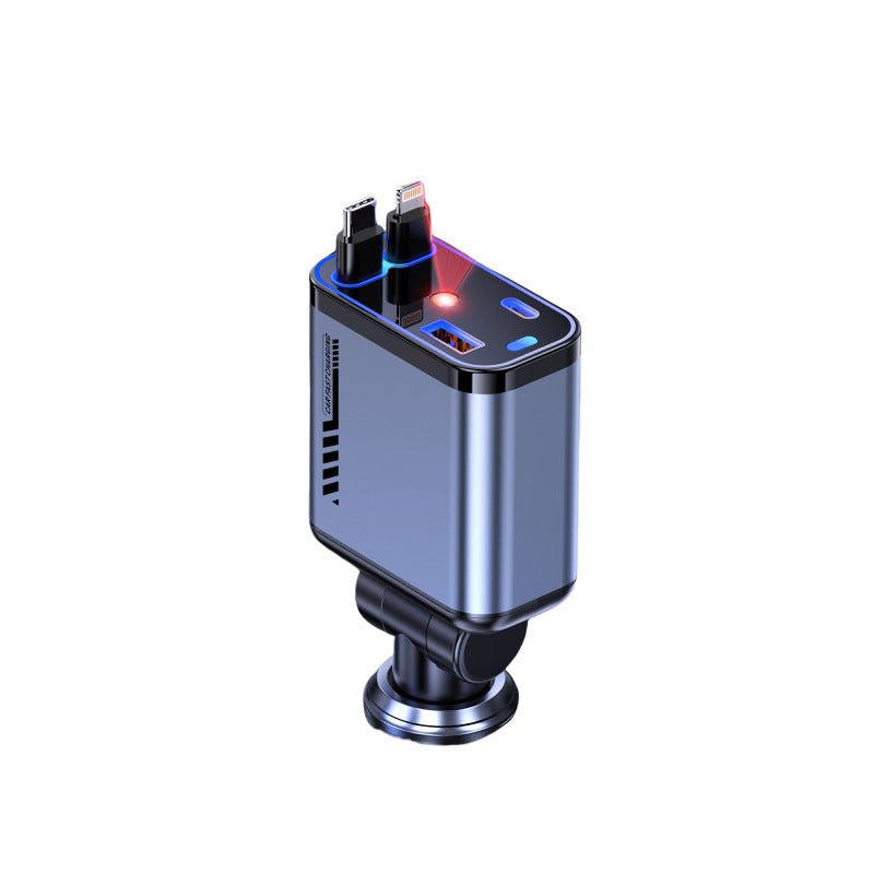 C6 one-to-four mobile phone car charger 120W super fast charging product image