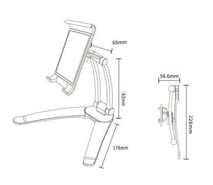 Aluminum Alloy Desktop Tablet Stand - Tablet Computer Docks & Stands | Buy Online in UK