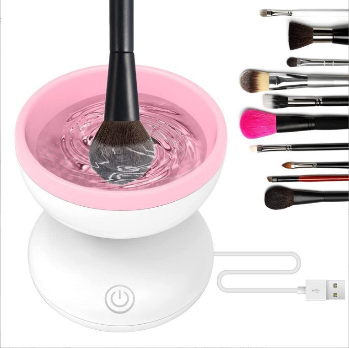 Electric Makeup Brush Cleaner Machine - Automatic USB Cosmetic Brush Cleaner - Cosmetic Tool Cleansers | Buy Online in UK