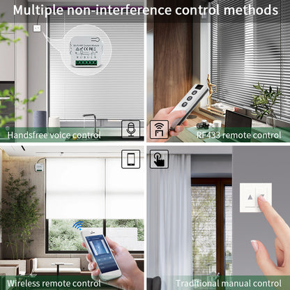 Smart WiFi Curtain Switch Controller