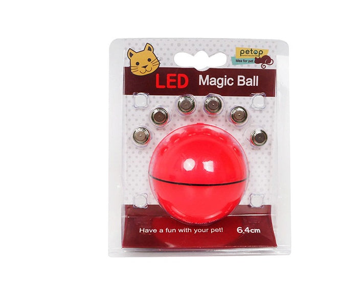LED Laser Electronic Rolling Pet Funny Cat Toy Ball - | Buy Online in UK