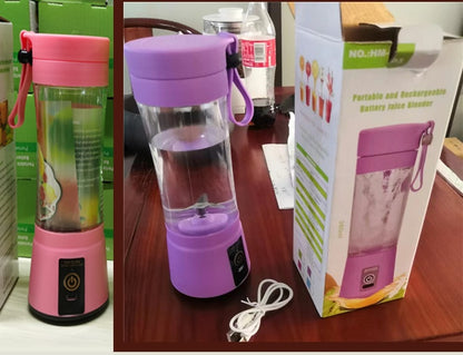 Portable USB Rechargeable Mini Blender – Electric Fruit Juicer - Food Blenders | Buy Online in UK