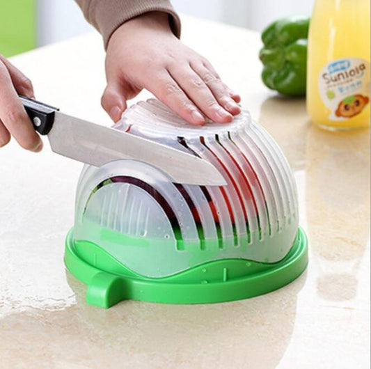 Creative Salad Cutter – Quick Fruit & Vegetable Slicer for Fast Healthy Meal Prep - Kitchen Slicers | Buy Online in UK