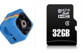 SQ11 Mini Camera HD 1080P Night Vision Camcorder – Infrared Video Recorder for Car & Sports - Compact Digital Cameras | Buy Online in UK