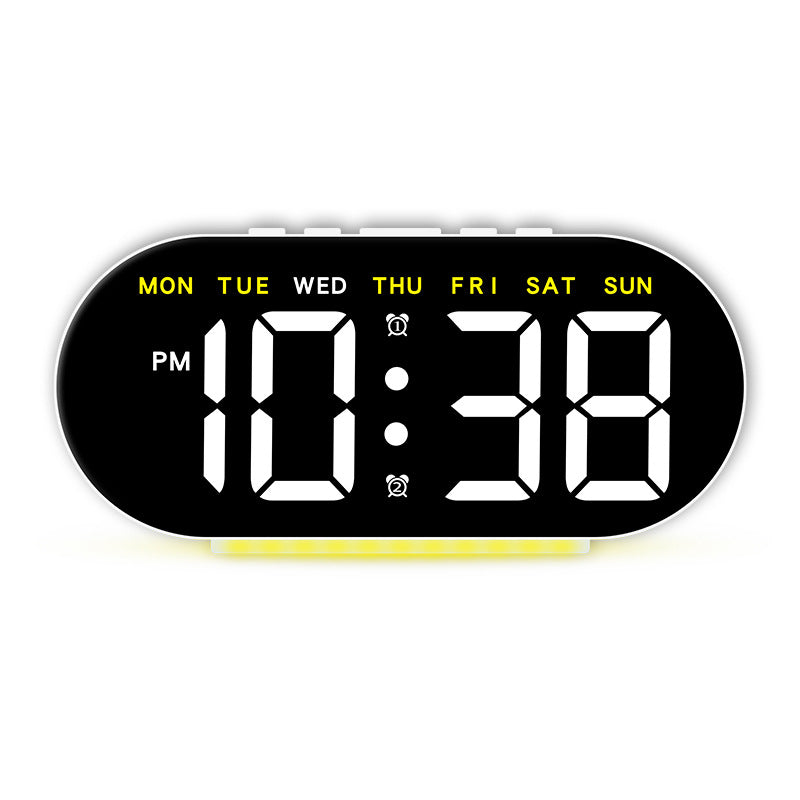 LED Digital Alarm Clock with Date Display