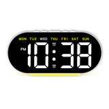 LED Digital Alarm Clock with Date Display