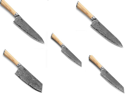 Damascus Kitchen Knife - Buy Online at RONGORA LTD