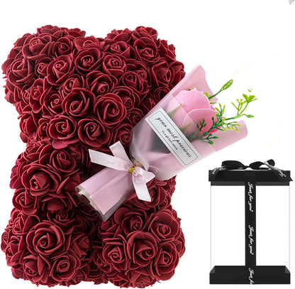 Preserved roses, rose bear flowers - Power Adapters & Chargers | Buy Online in UK