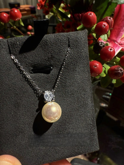 Princess Style Zircon Pearl Jewelry Set for Women
