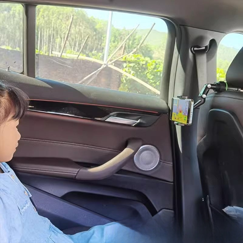 Adjustable Car Rearview Mirror Phone Mount