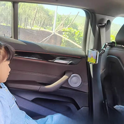 Adjustable Car Rearview Mirror Phone Mount